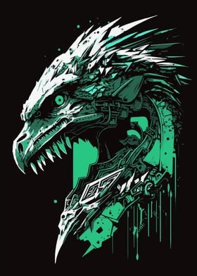 Abstract Cyber Raptor