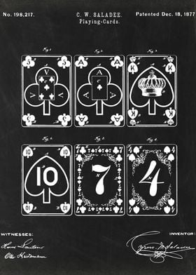 Playing Cards patent