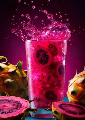 Dragonfruit cocktail