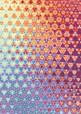 Rainbow morph pattern