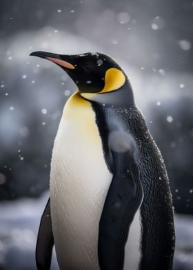 Beautiful Emperor Penguin