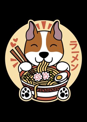 Amstaff Dog Ramen