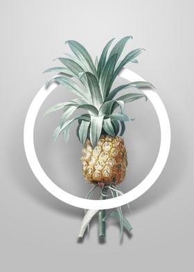 Vintage Pineapple Flower