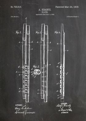 Flute patent 1903