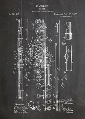 Flute patent 1908