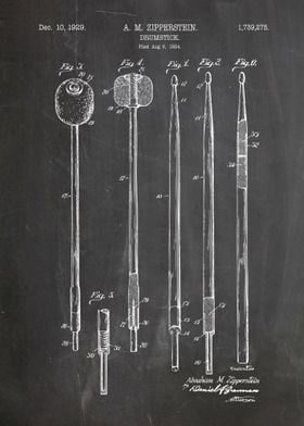 drumsticks patent 1929