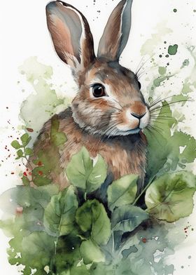 Green Forest Rabbit