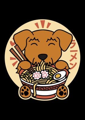 Airedale Terrier Ramen 