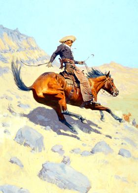 The Cowboy Western Art