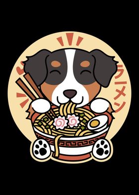 Australian Shepherd Ramen 