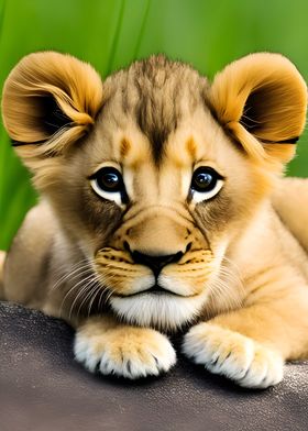 Young lion Animal