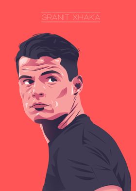 poster granit xhaka 