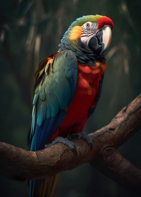 Parrot Realism Perch