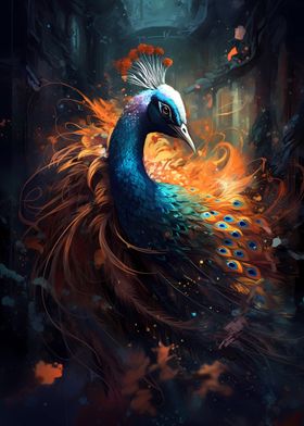 Peacock Mythological