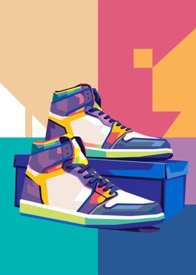 Shoes Pop Art