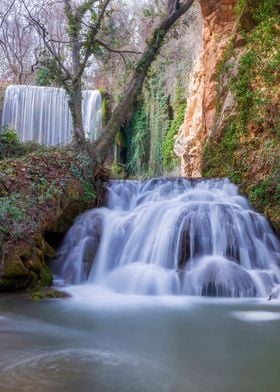 Waterfall landscape nature