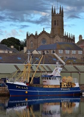 Fishing boat in Penzance