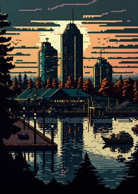 Espoo Pixel art