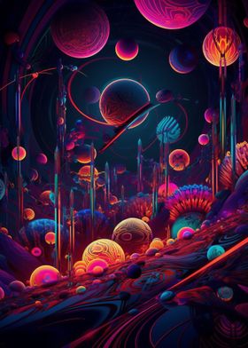 Psychedelic universe