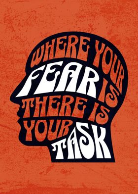 Fear Typography