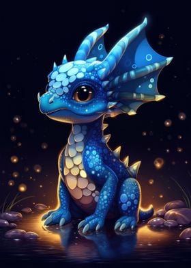 Cute Baby Dragon