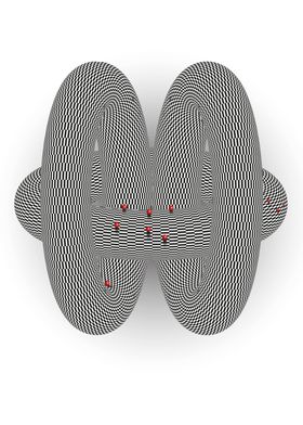 Op art Optical Illusion 4 