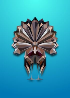 Turkey Lowpoly Art