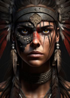 Native Indigenous Woman