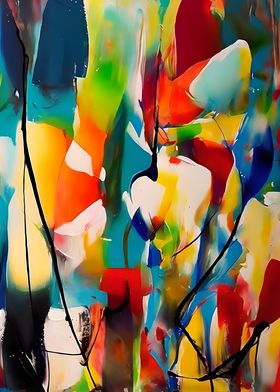 ABSTRACT PAINTING ART