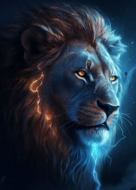 Powerful Lion