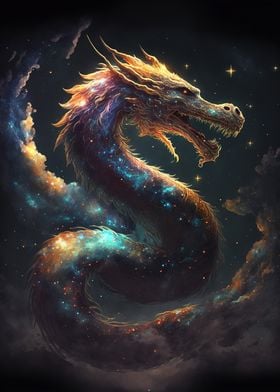 Fantasy Space Dragon