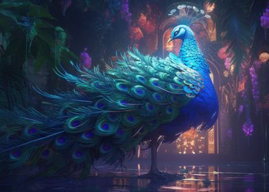 Holographic Peacock