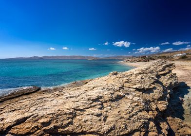 Rocky coast, Greek Island