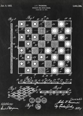 Checker and Chess patent