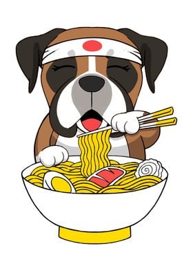 Boxer Dog Ramen 