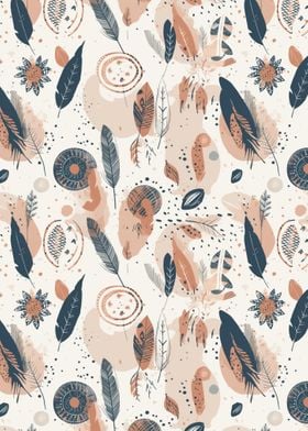 Bohemian Pattern Boho Art