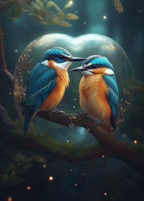 Birds Bubble Forest