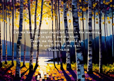 Psalm 143 8