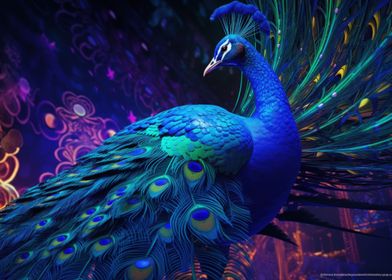 Electric Peacock