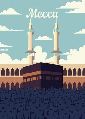 Mecca city skyline