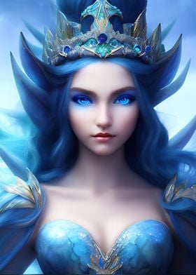 Mystical Blue Queen