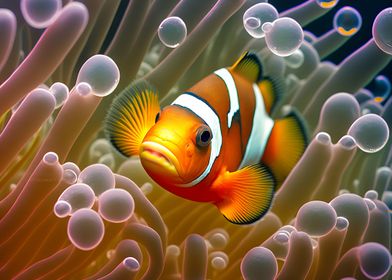 Clownfish in Sea Anemone