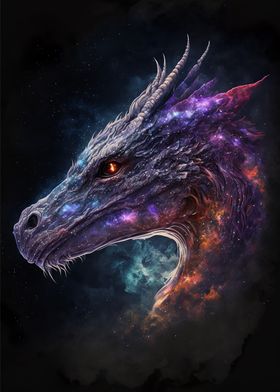 Fantasy Space Dragon