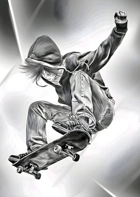 skateboard