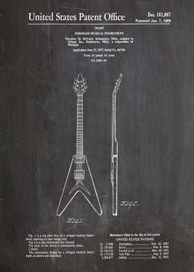 Electric guitar patent 