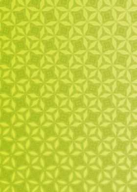 Lime geometric pattern 4