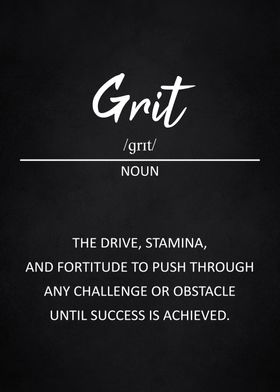 grit definition