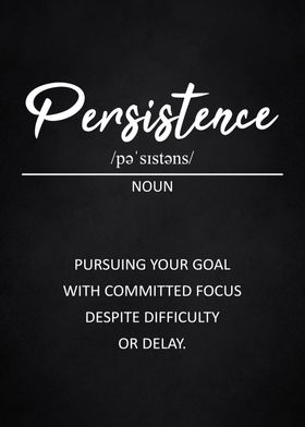 Persistence definition