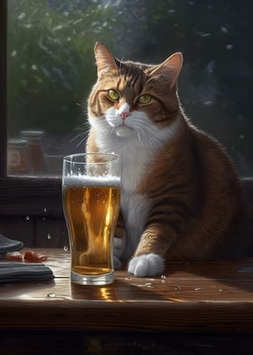 Sad Cat Beer