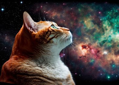 Cosmic Space Cat